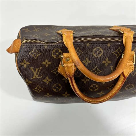 genuine Louis Vuitton speedy bag